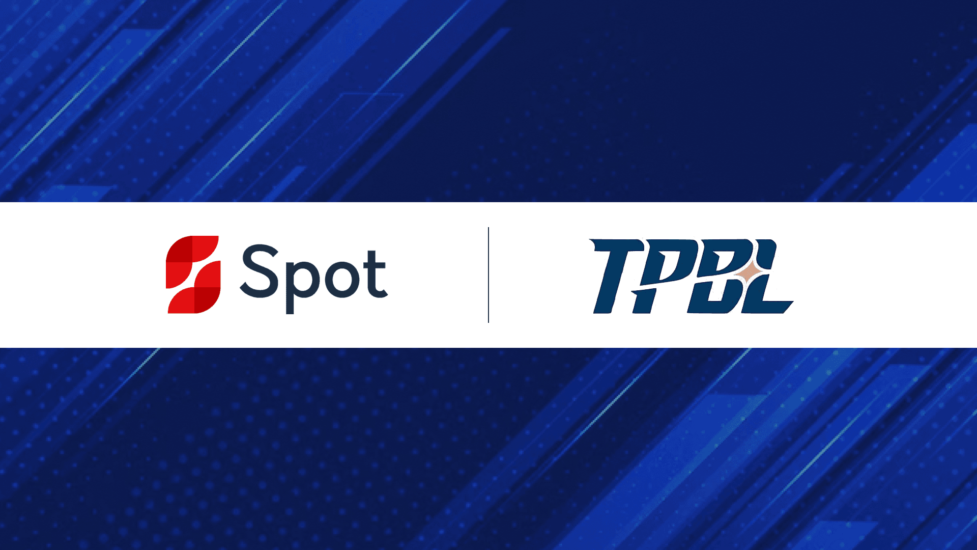 TPBLとSpot AIの提携を象徴するビジュアル